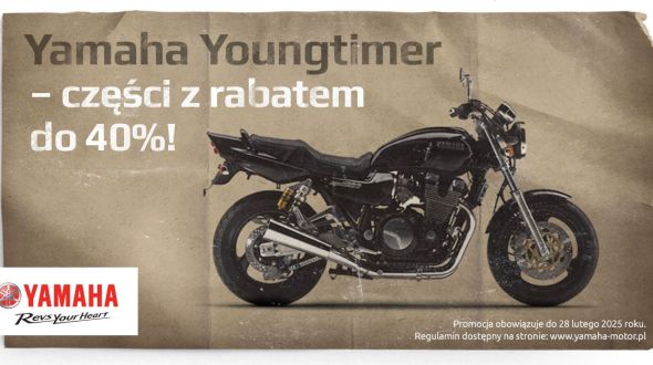 Yamaha Youngtimer – części z rabatem do 40%